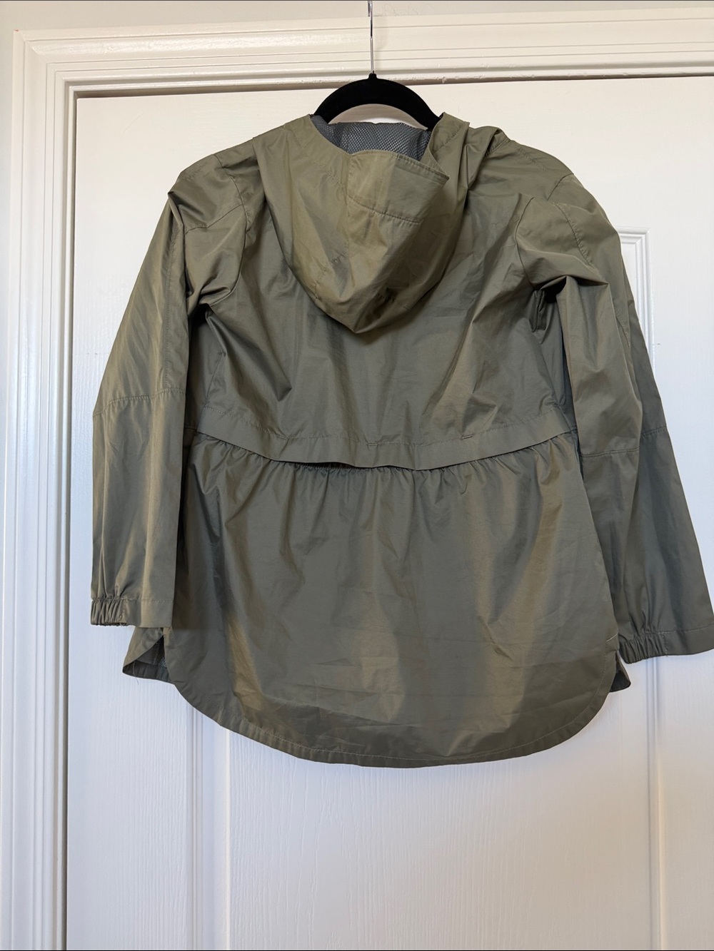Columbia Olive Hooded Packable Windbreaker Jacket - Picture 7 of 10